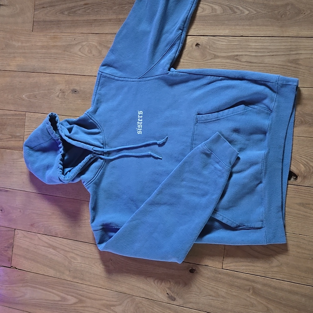 James Charles Sisters Hoodie, Medium, Blue